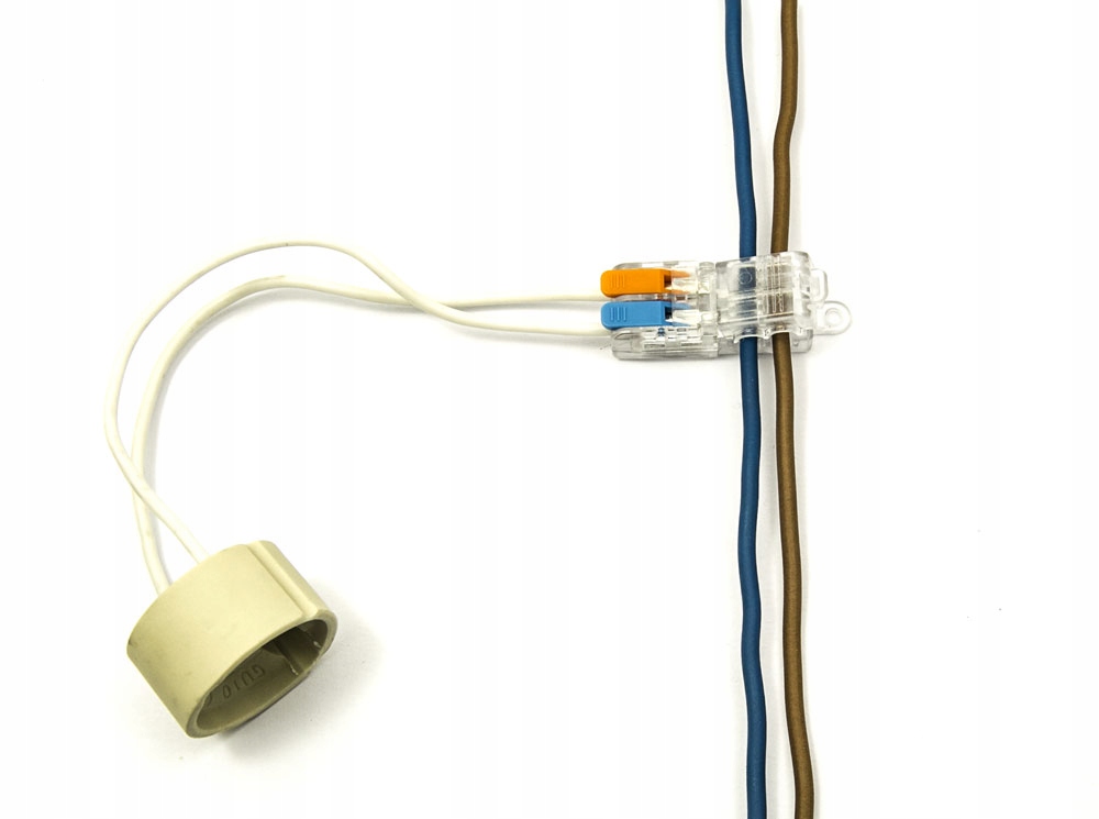 SZYBKOZŁĄCZKA PODWÓJNA NA DRUT LINKA 24A 250V 1SZT REPO 2+2P FASTLOCK Napięcie znamionowe 250 V