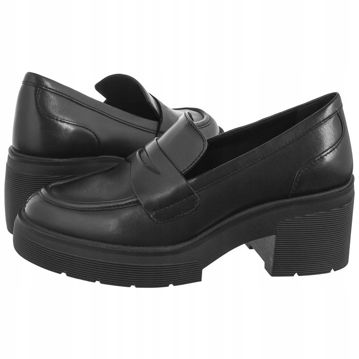 Polobotky na podpatku Dámské Geox D Spherica EC15D Black Černé