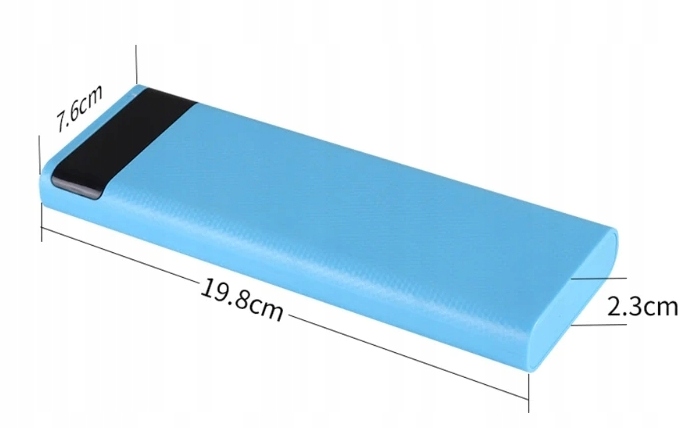 Obudowa PowerBank 8x 18650 2xUSB USB C SKRĘCANA Typ akumulatora litowo-jonowy