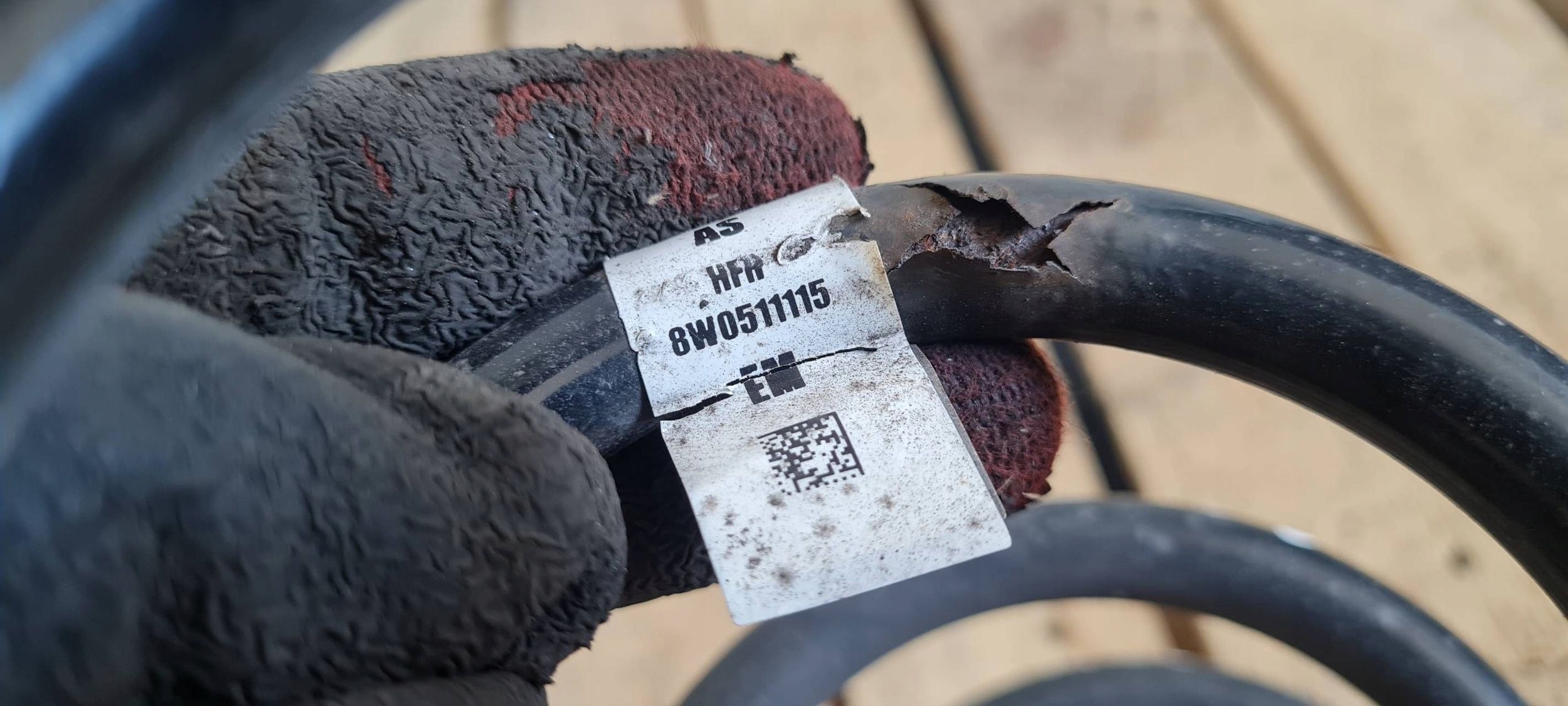 A4 B9 8W spring rear part rear springing 2.0 TDI 8W0511115EM A5 8W