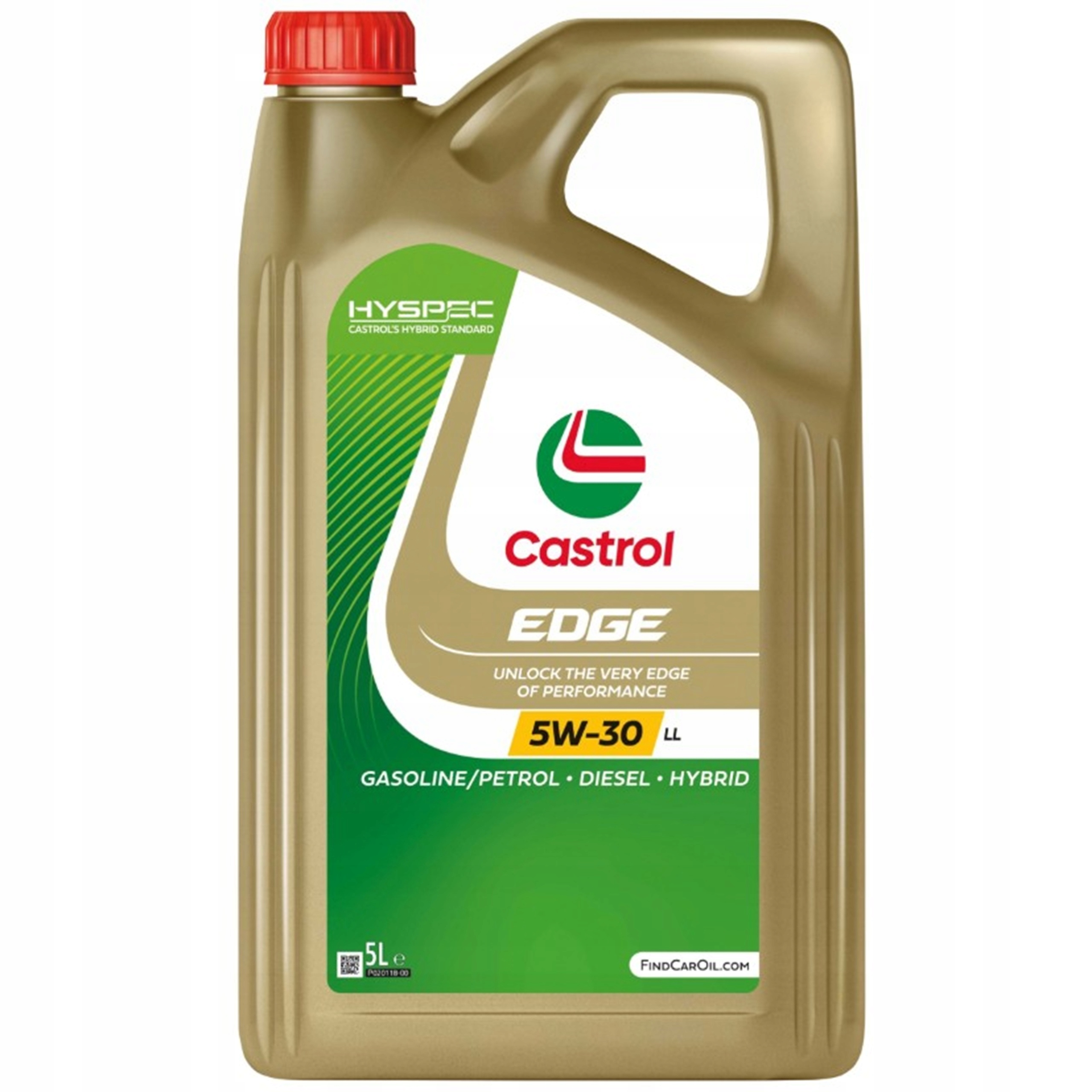 Olej Castrol Edge Titanium LL 5W30 5L Prívesok Darček! Benzín Diesel Gas