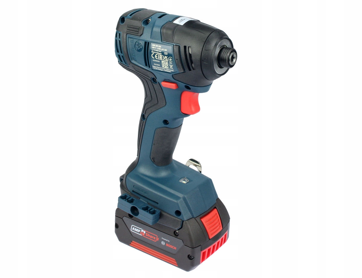 KLUCZ UDAROWY GDR 18V-200 BOSCH L-BOXX 1x5,0Ah Prędkość obrotowa 3400 RPM