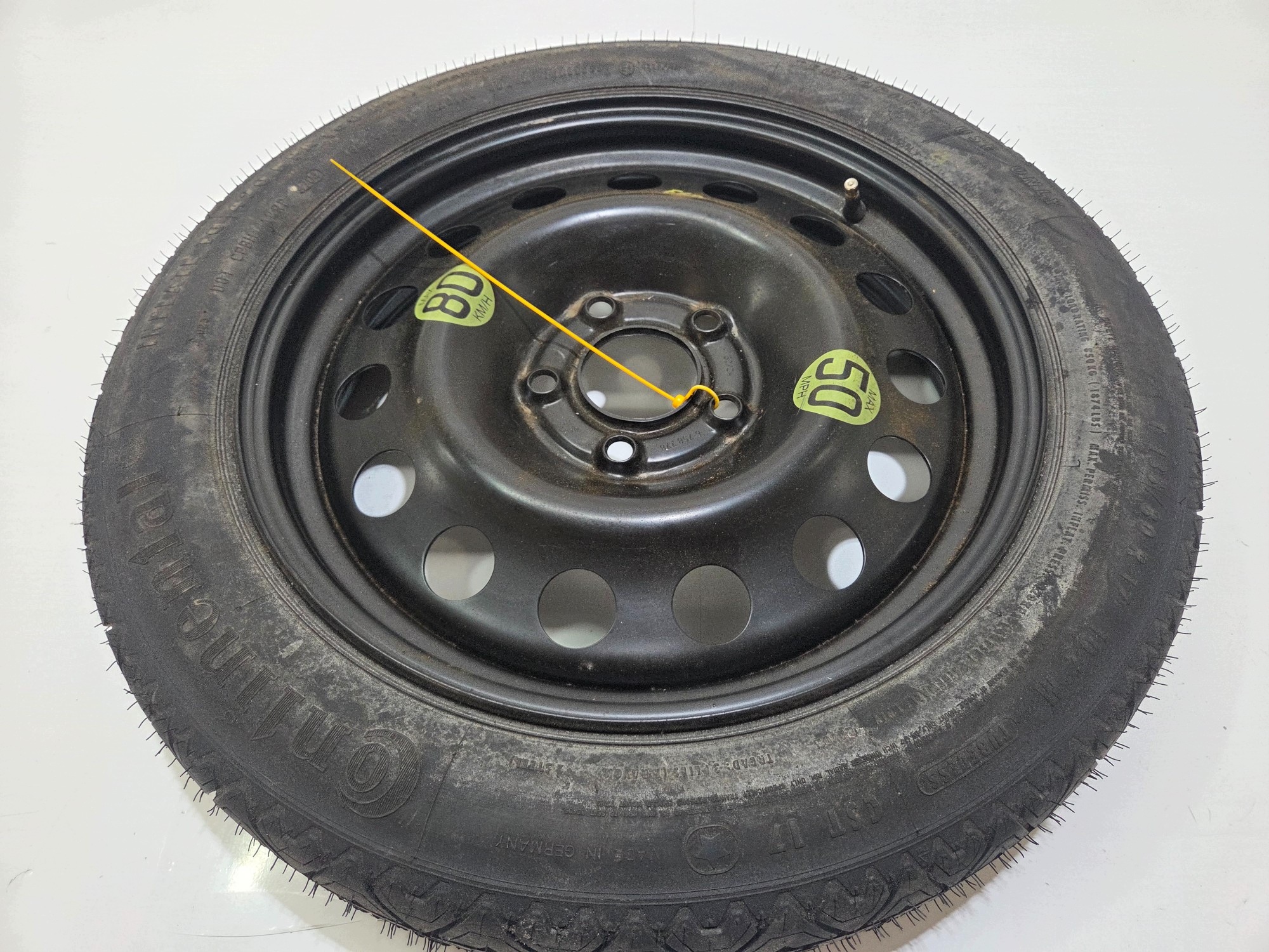 roue roue de secours BMW E60 17 CALI 6758778