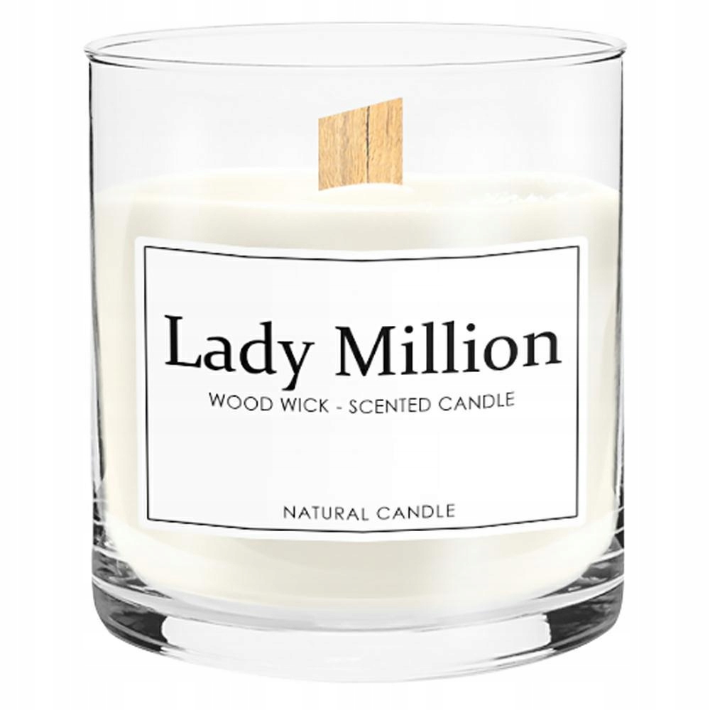 

Lady Million Sojowa Świeczka Zapachowa W Szkle
