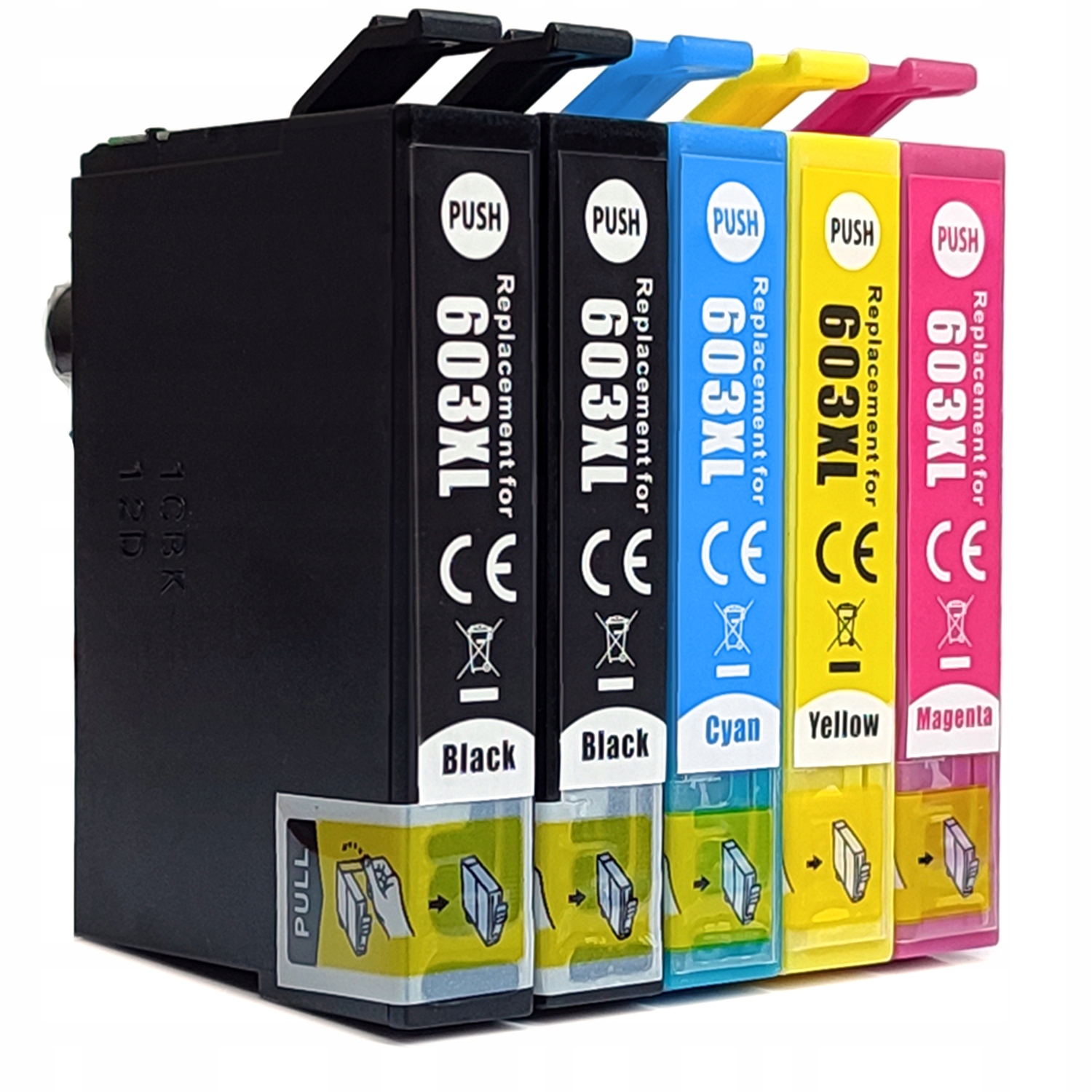 

5X Tusz Do Epson 603 XP4100 XP4105 XP2105 WF2830