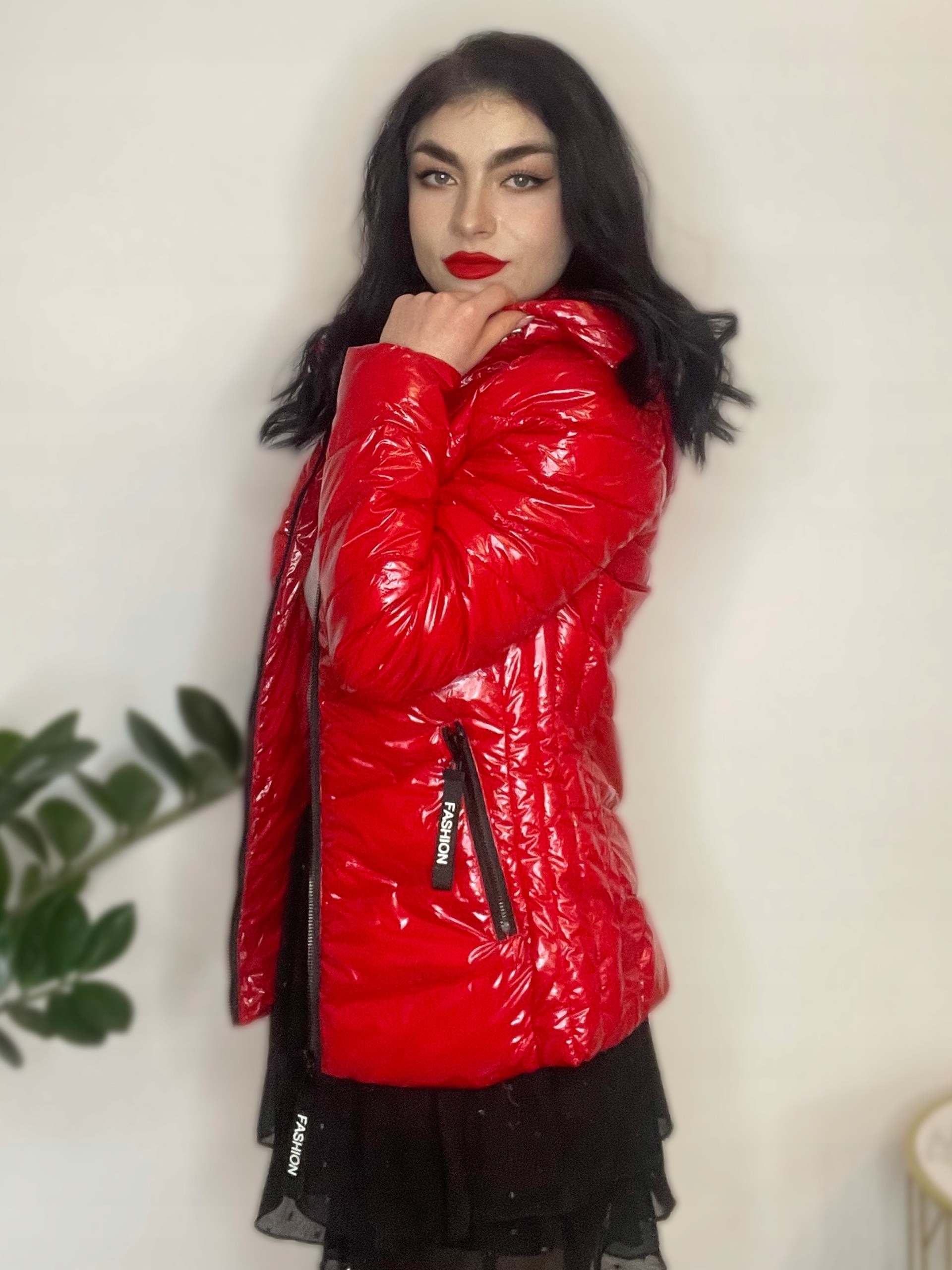 KURTKA WIOSENNA PRZEJŚCIOWA PIKOWANA Z KAPTUREM Rodzaj puchowa