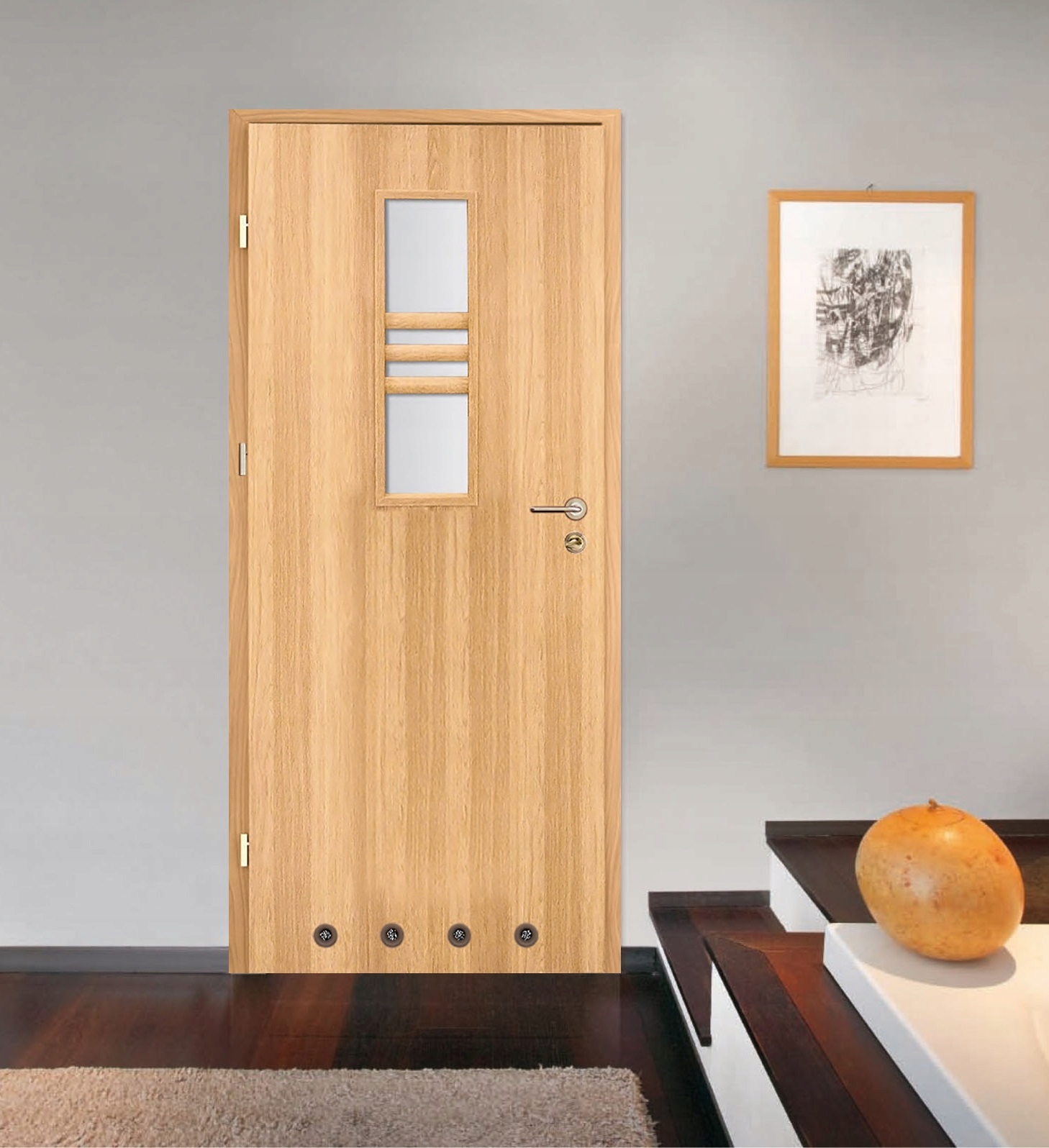 DRZWI WEWNĘTRZNE POKOJOWE, WC - NIEBLA 2 W 7 DNI! Szerokość drzwi 80 cm