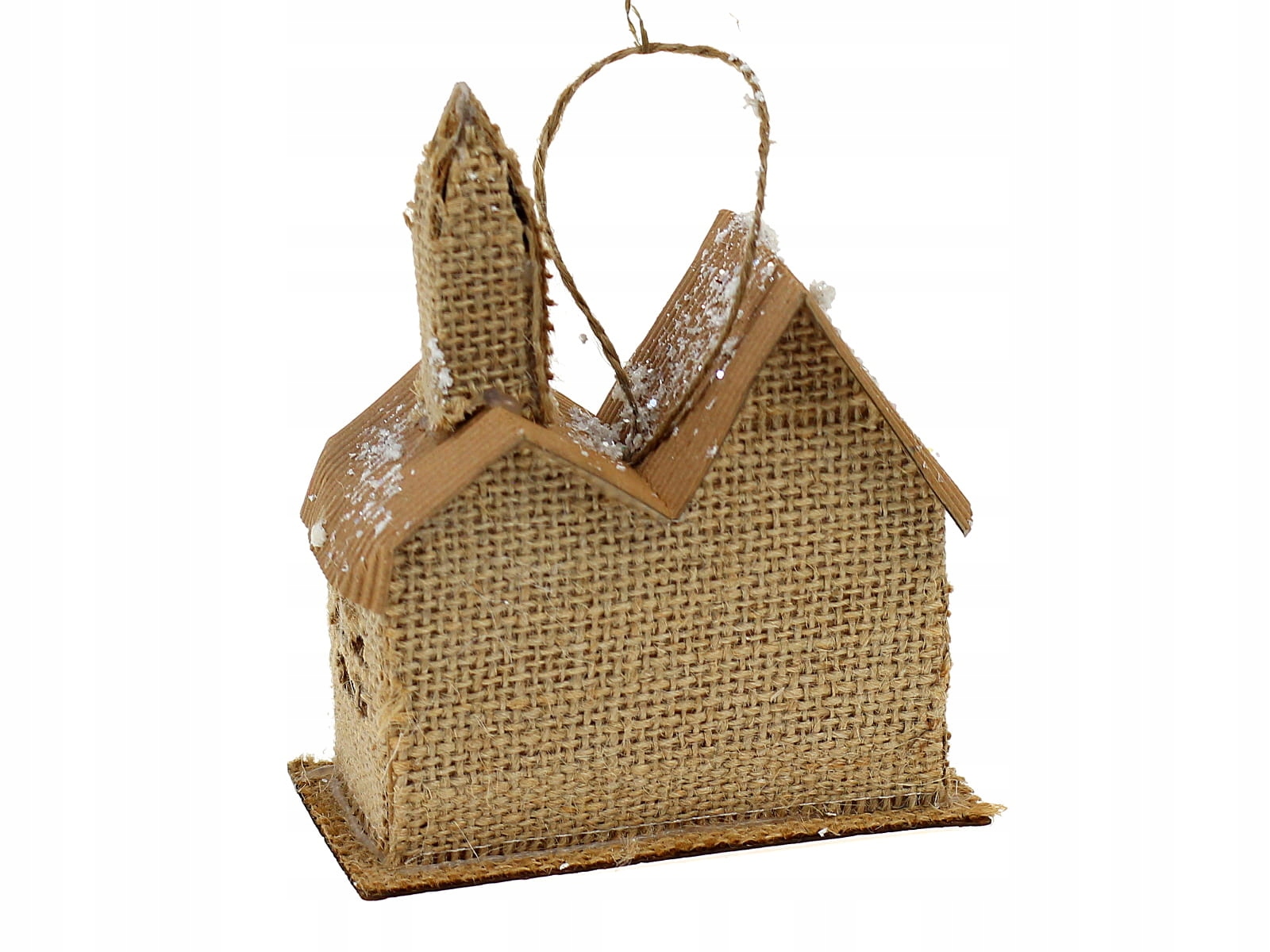 domek  jutowy zawieszka |  XMC-16057 — 3