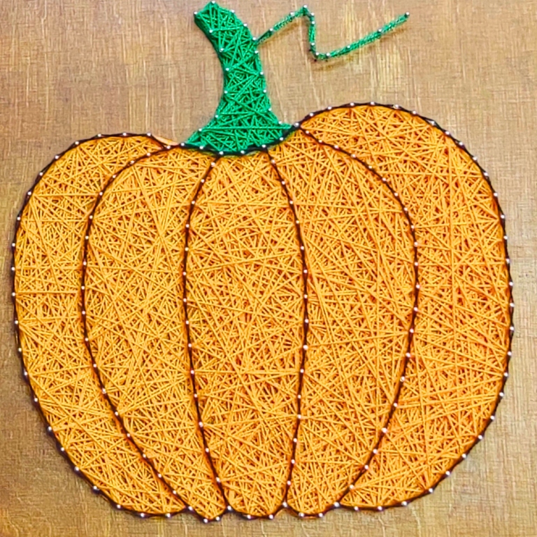 Dýně s návodem – Kreativní sada String Art Box