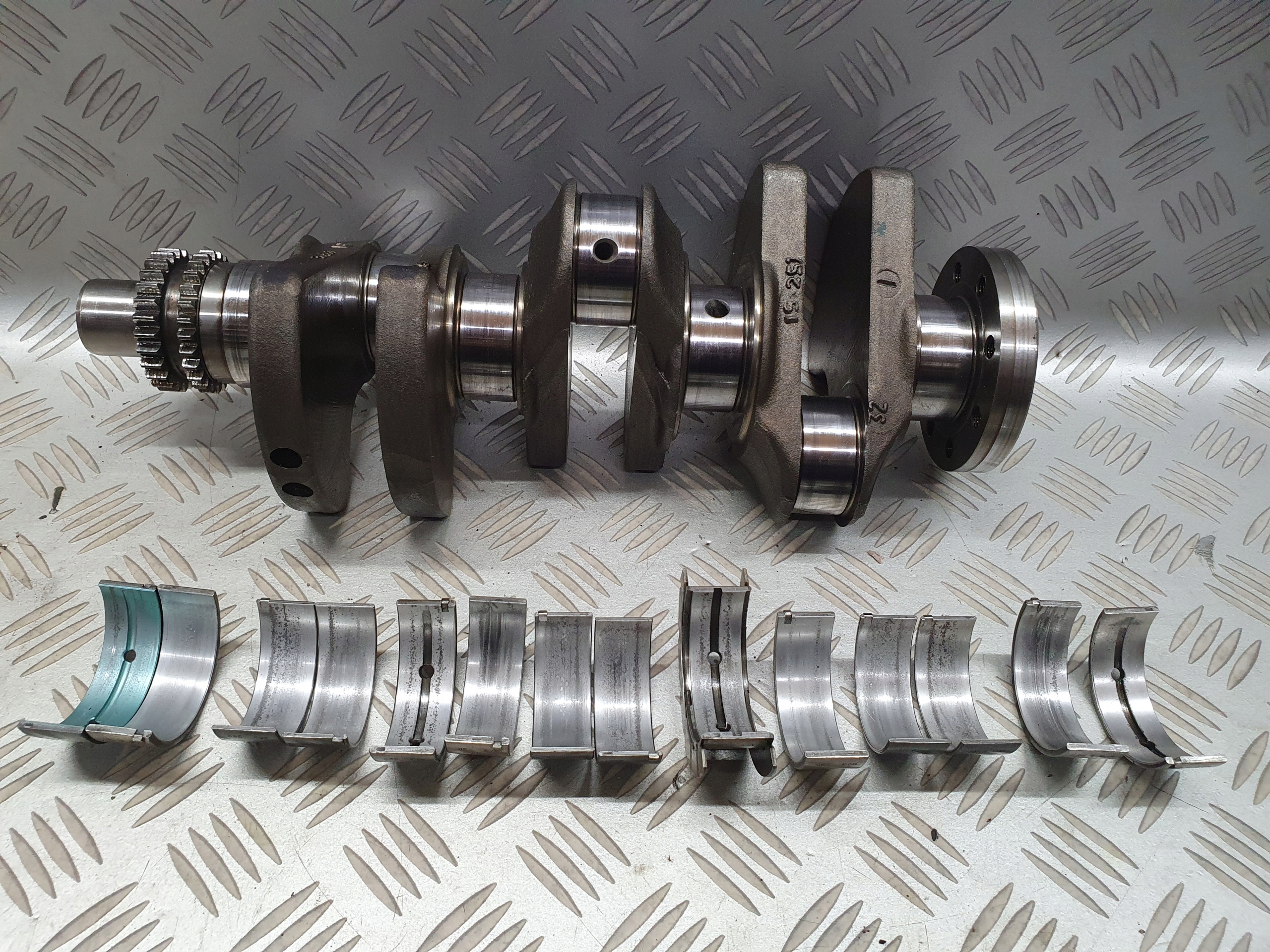 WAŁ KORBOWY OPEL ADAM CORSA E ASTRA K 1.0 TURBO