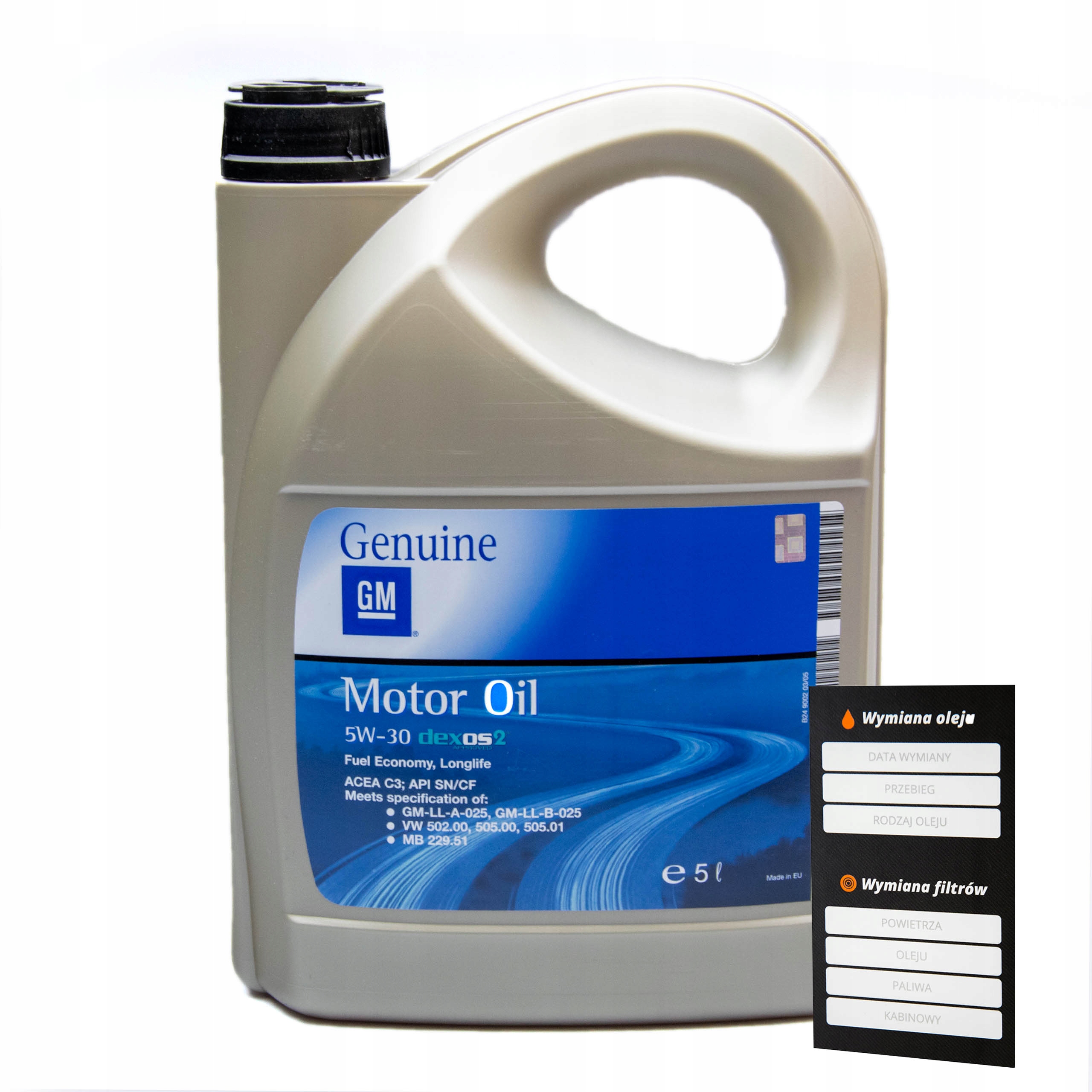 

Olej Gm 5W30 5L DEXOS2 Olej Syntetyczny
