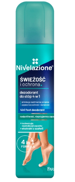 FARMONA NIVELAZIONE AKTYWNY DEZODORANT DO STÓP 4W1