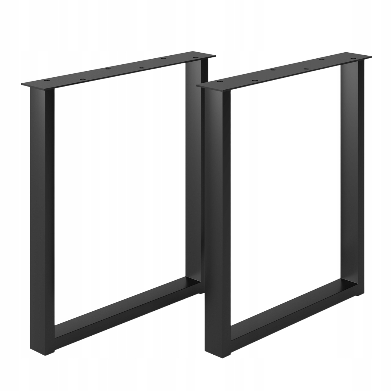 Kovové Nohy Na Stôl Stolíka Loft Moderné 2 Ks Čierne 30X43CM