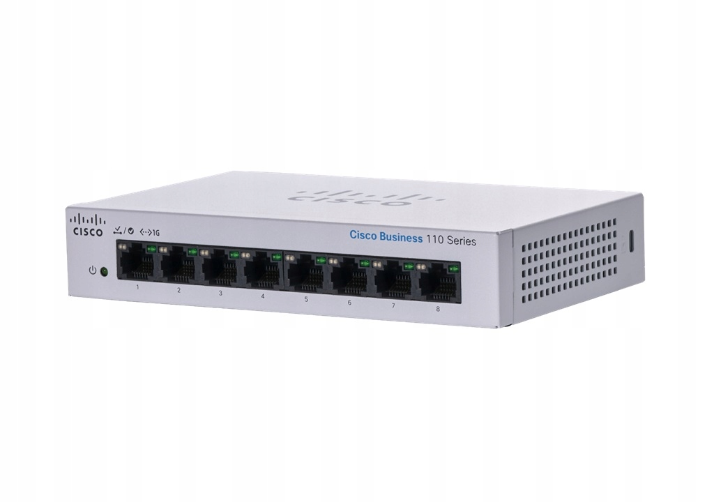 Prepínač Cisco CBS110-8T-D-EU