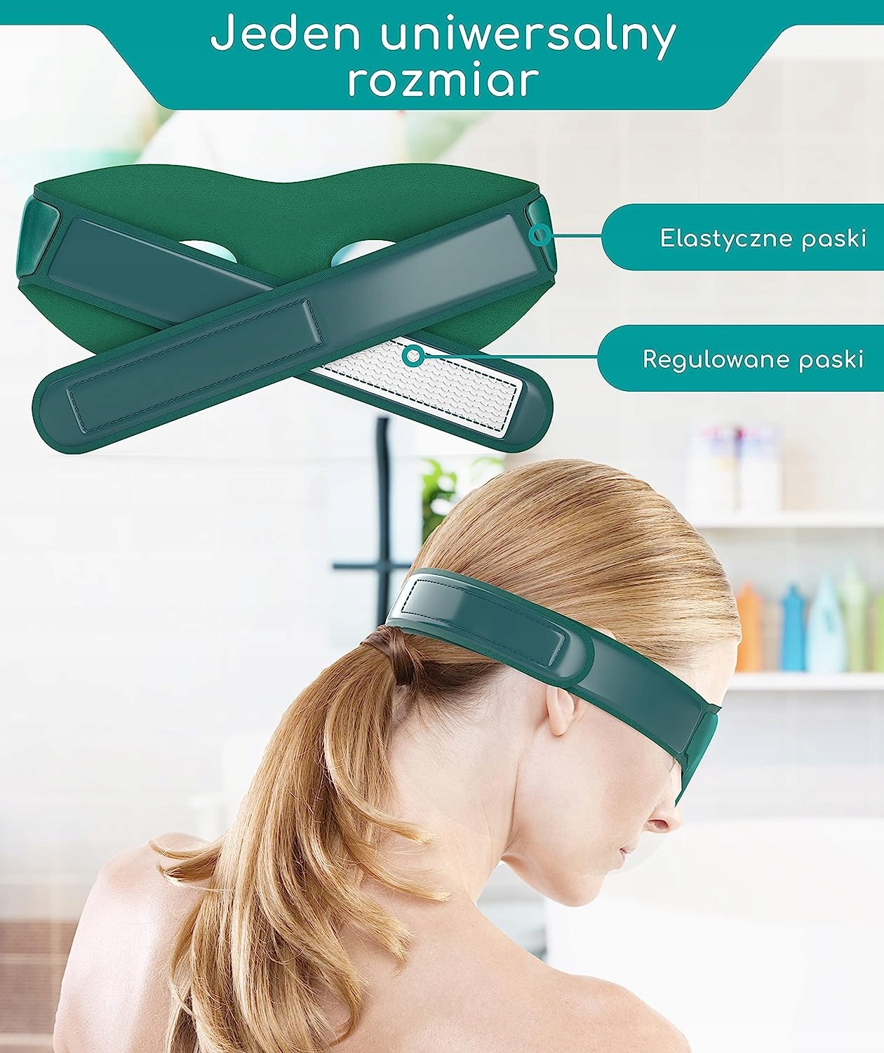 Opaska żelowa maska na oczy kompres żelowy na oczy Chłodzący Mrożenie Typ skóry Do wszystkich typów skóry