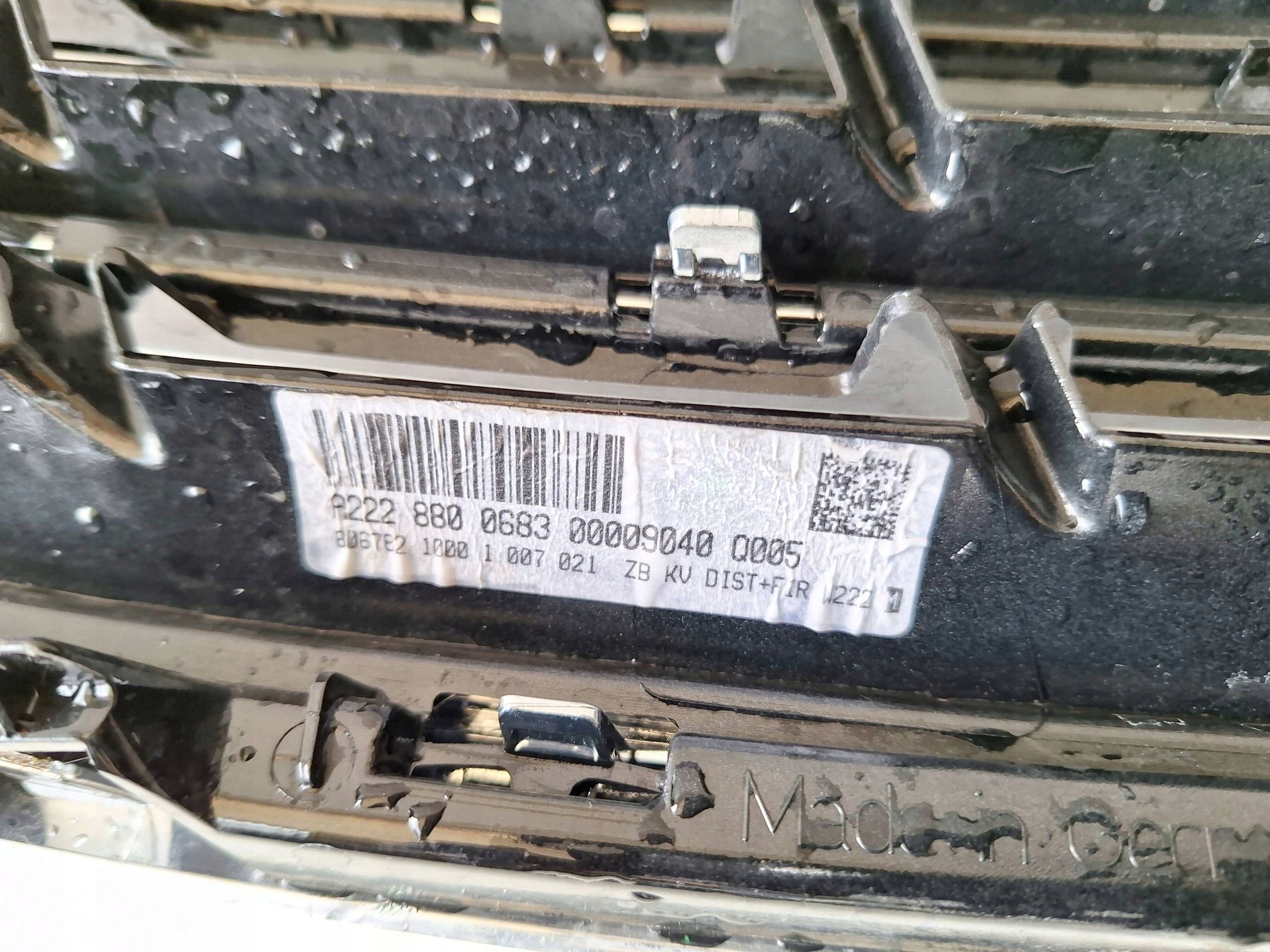 Mercedes-Benz S-Klasse W222 Kühlergrill FRONTGRILL Kühlergitter A2228800683 - Thumbnail 9