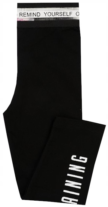 LEGGINSY GETRY RYBACZKI FITNESS czarne 176 J143G Rodzaj klasyczne