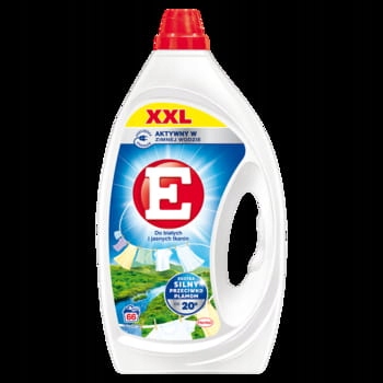 Levně e universal gel na bílé 2,97l 66 praní