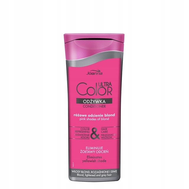 

Joanna Ultra Color odżywka różowe odcienie blond