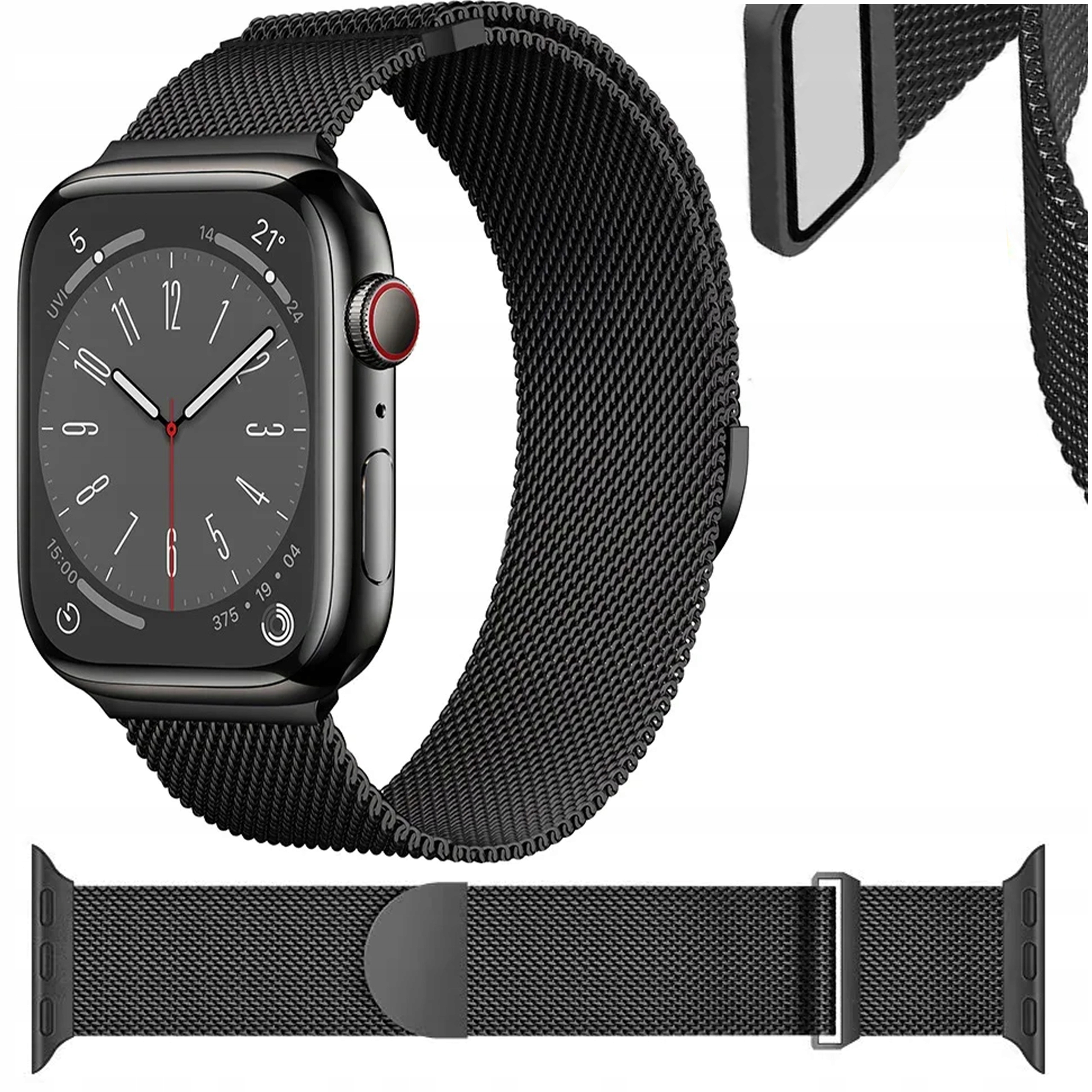 Pasek Do APPLE WATCH 1 2 3 4 5 6 7 8 9 SE 42MM 44MM 45MM 49MM Magnetyczny