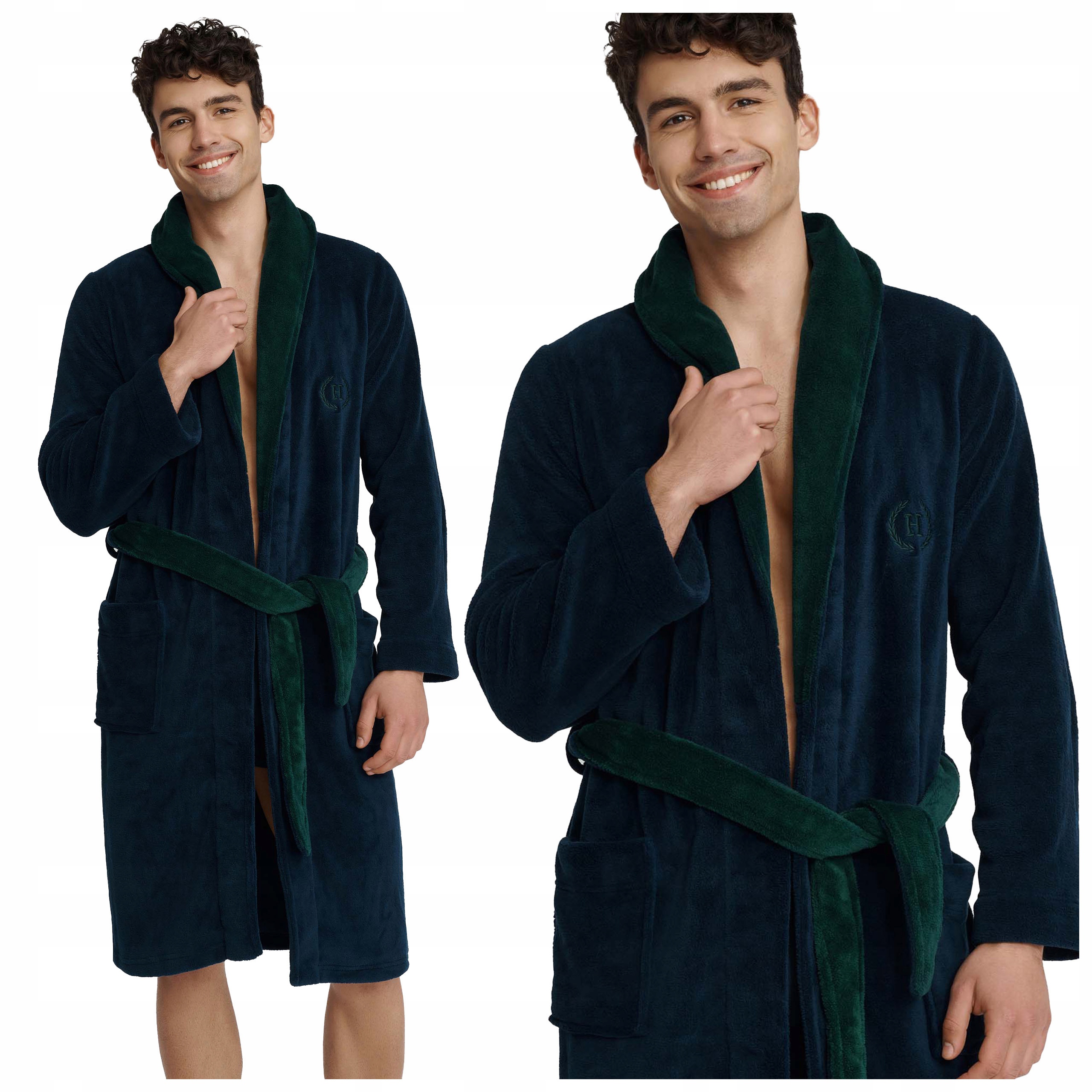 SZLAFROK MĘSKI ciepły gruby UNREAL Henderson