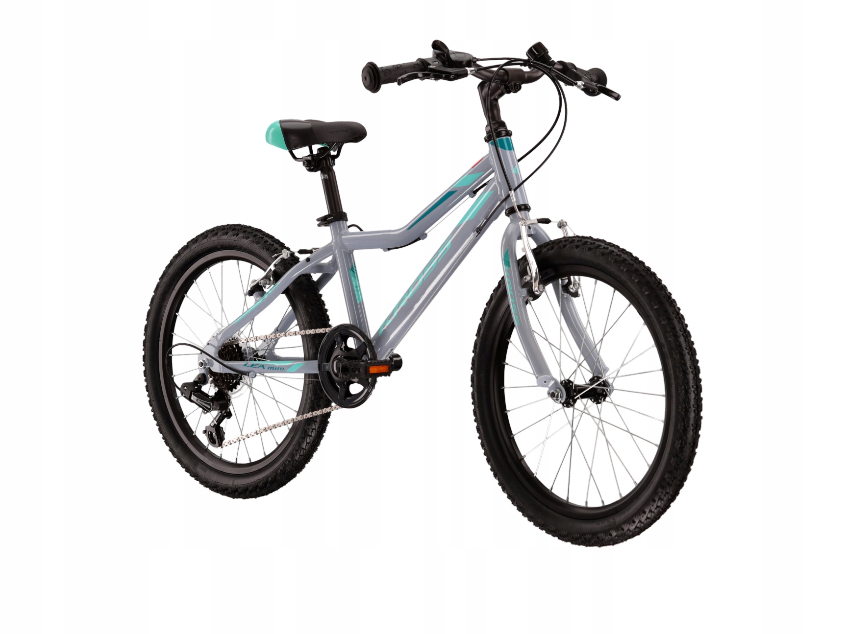 Rower Kross Lea Mini 1.0 Koło 20" Szary Nowy Faktura