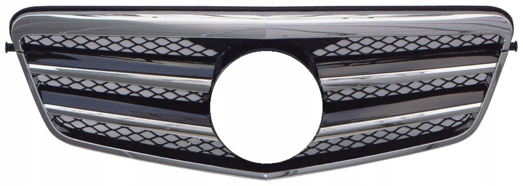 GRILL PRZEDNIE MERCEDES W212 09-13 BLACK/CHROM