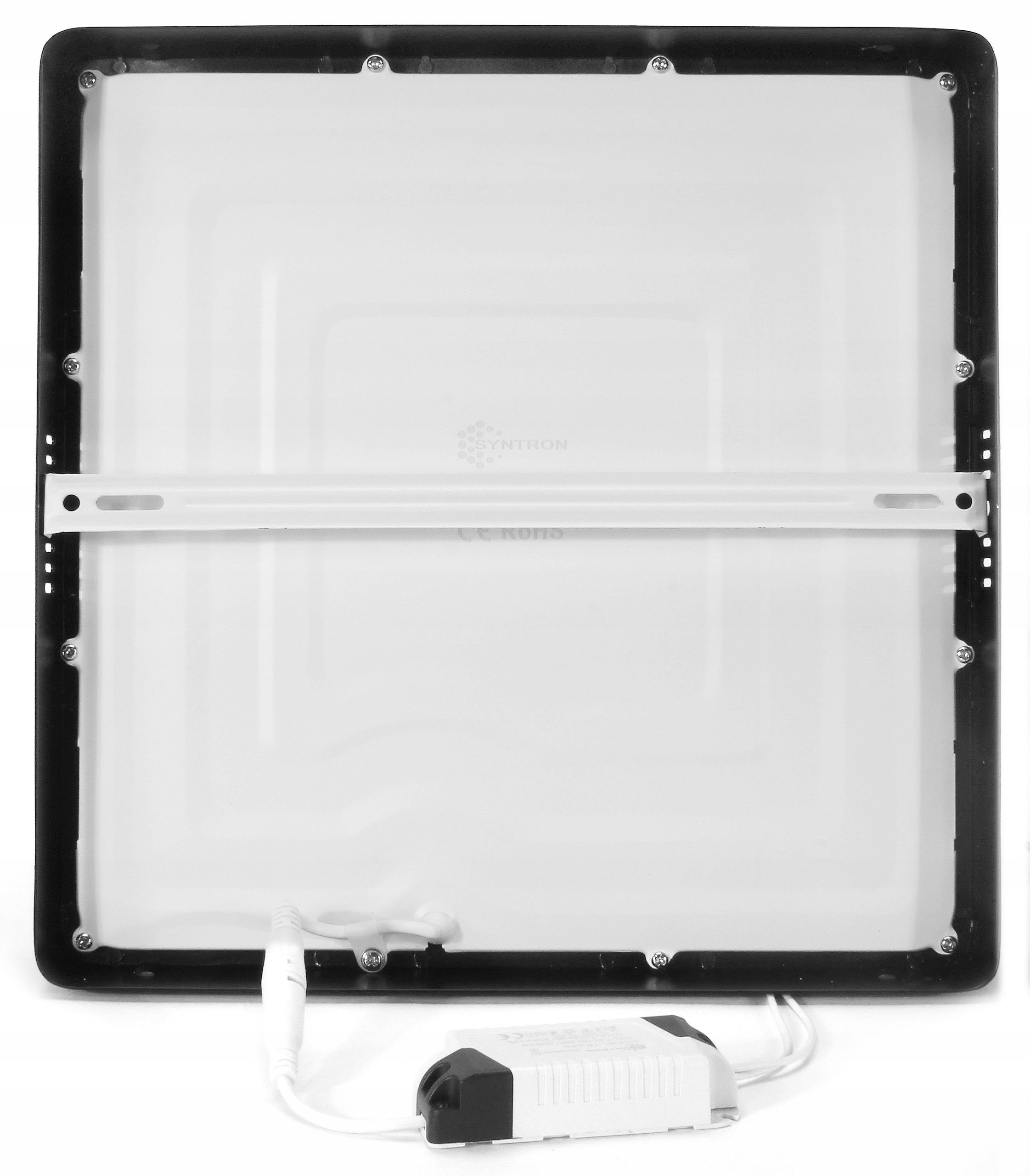 3x PANEL PLAFON LED NATYNKOWY 24W KWADRAT CZARNY Rodzaj plafon