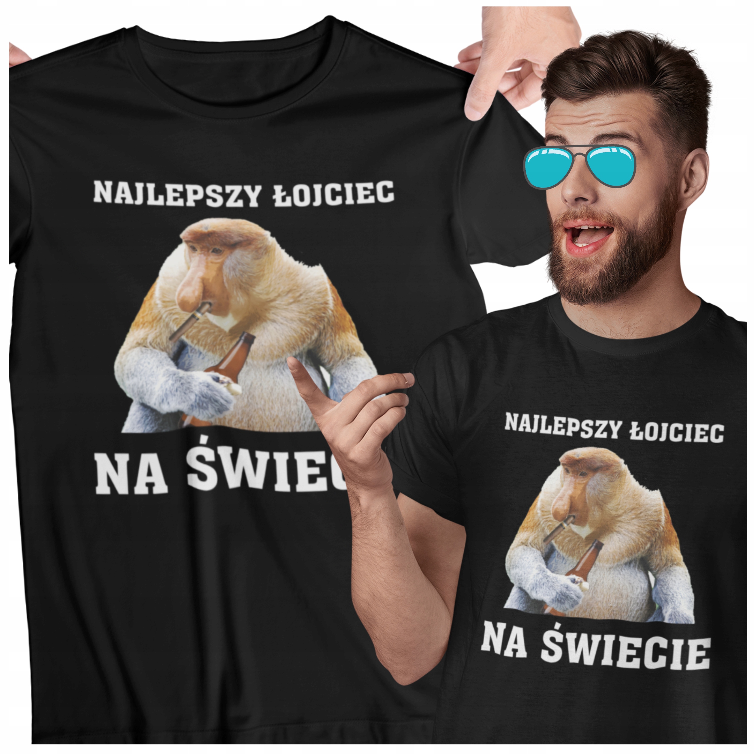 

Na Dzień Ojca Taty Koszulka Nosacz