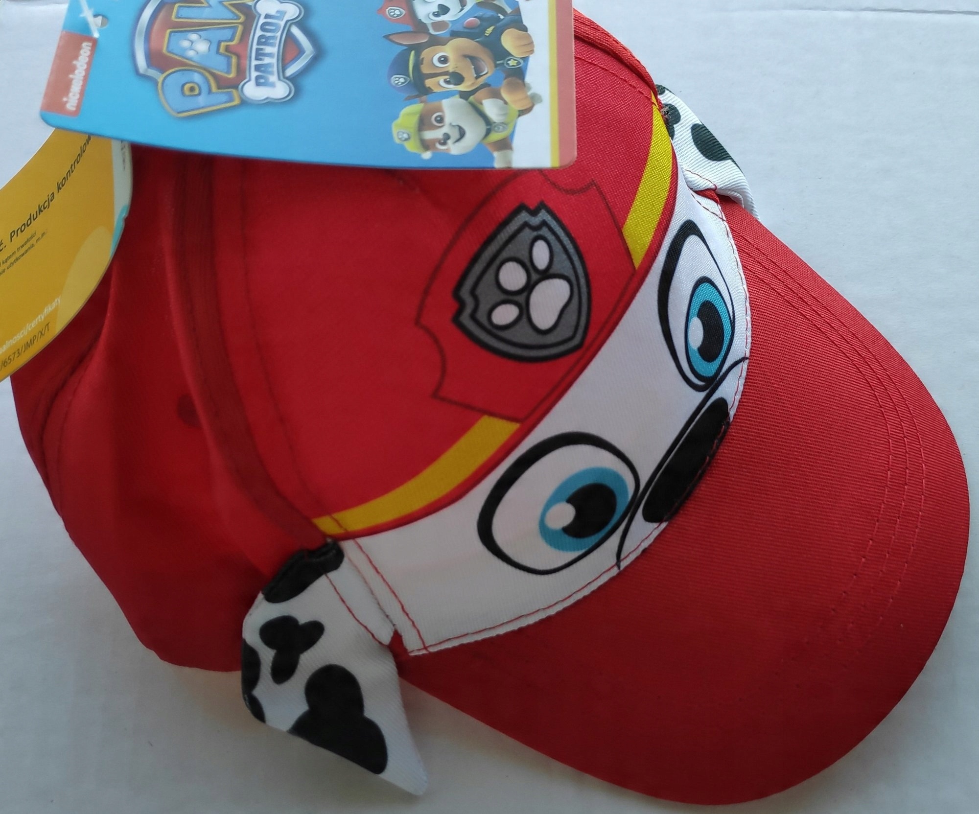 

Czapka Z Daszkiem dla dzieci Psi Patrol Marshall