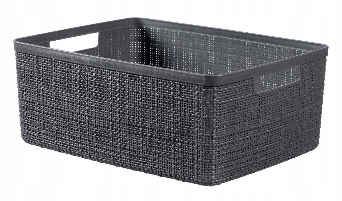 

Curver kosz, pojemnik Jute M Recycled szary 12l