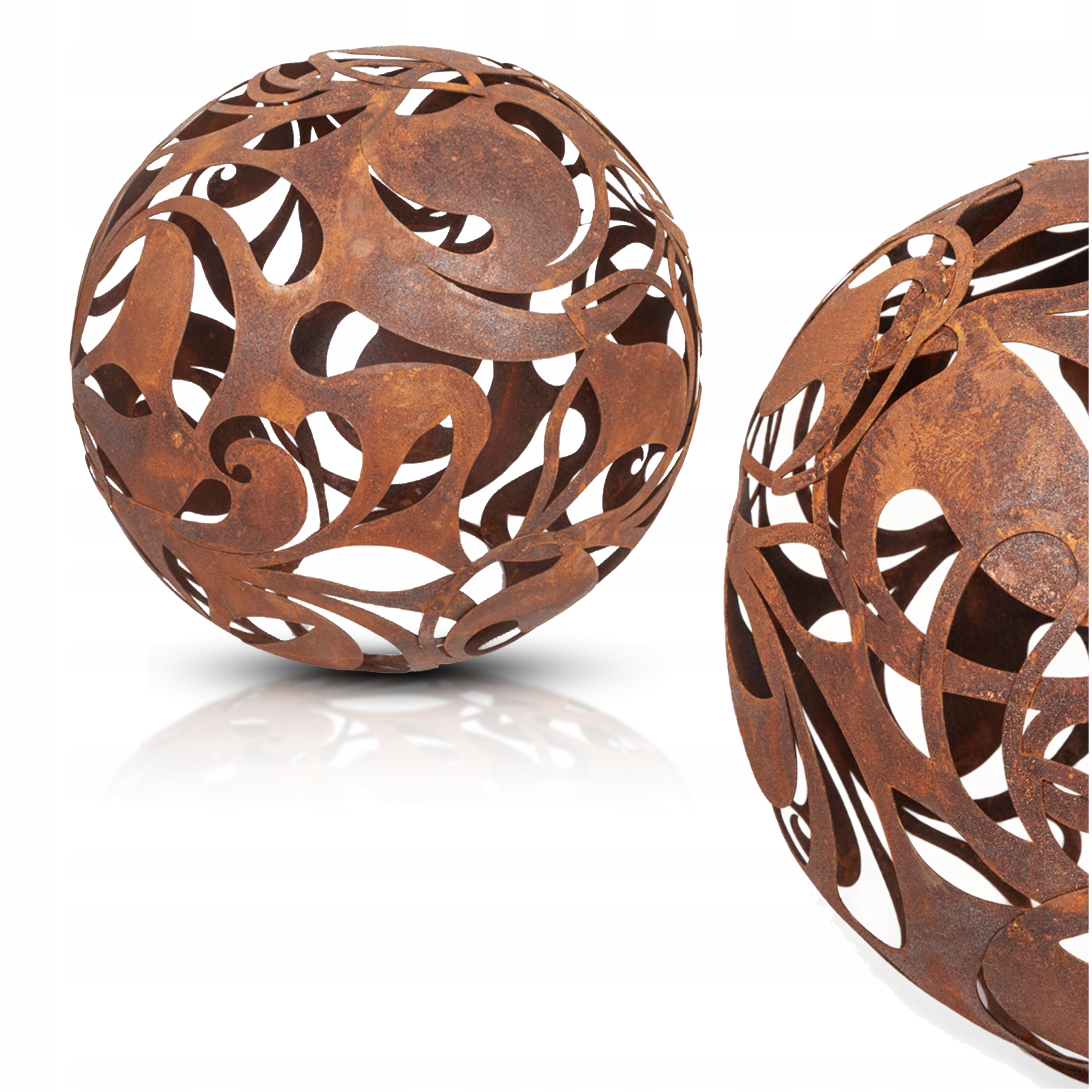 KULA OGRODOWA DEKORACYJNA LAMPA NA ŚWIECE KULE OGRODOWE ZEWNĘTRZNE 26 CM