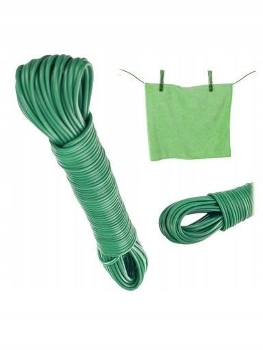 Levně 5x Kadax Šňůra na prádlo 20 metrů silná s vložkou