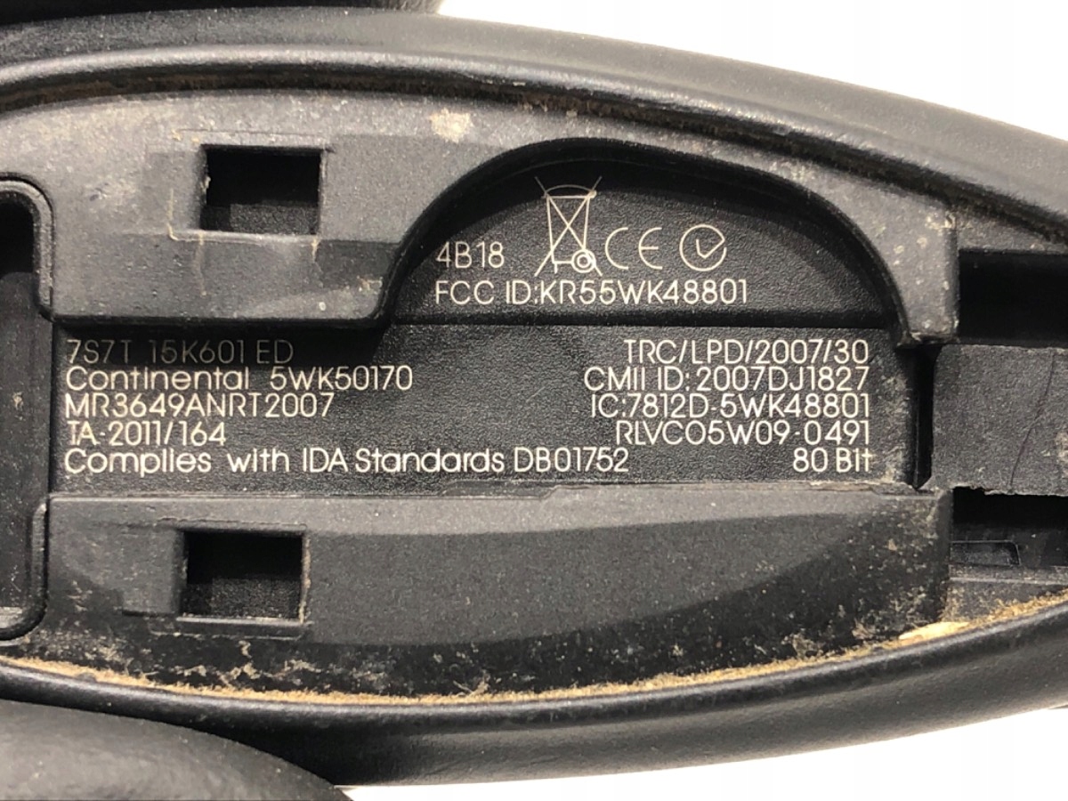 KLUCZYK FORD FOCUS III 7S7T15K601ED PILOT Typ samochodu Samochody osobowe