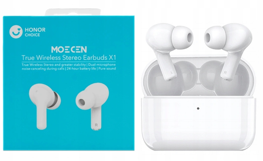 

Słuchawki bezprzewodowe Honor True Wireless Stereo