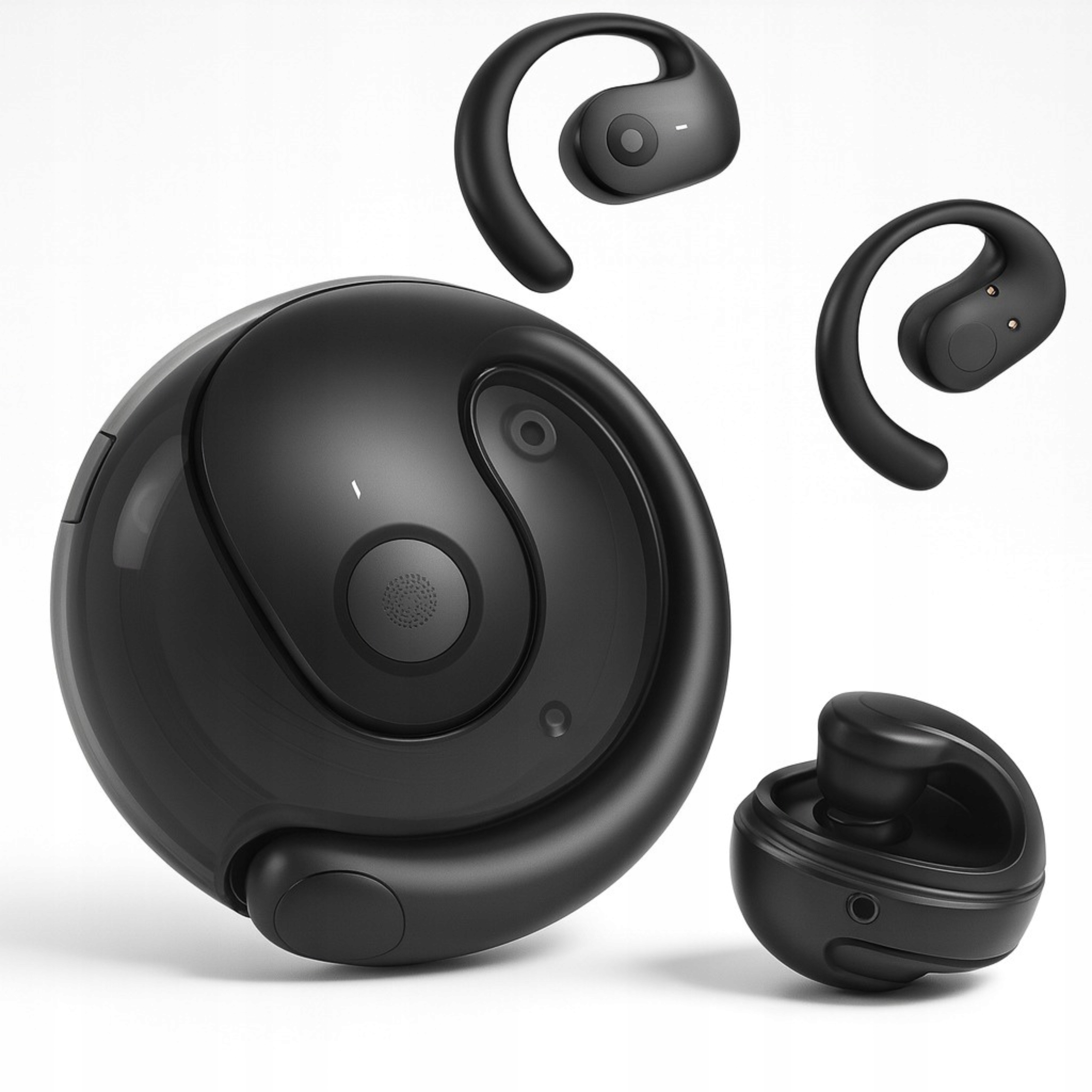Słuchawki bezprzewodowe zauszne elonox 13 Bluetooth 5.3 wodoodporne douszne