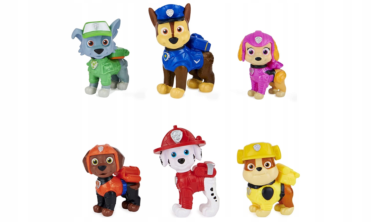 

Paw Patrol Movie Pups Gift Pack with 6 Collectible