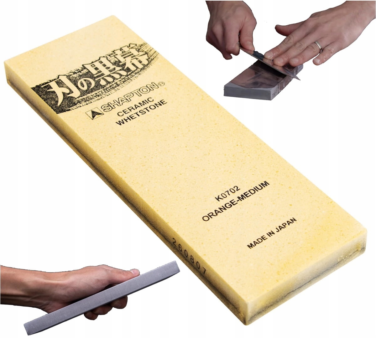 Shapton Japonský keramický kámen pro ostření nožů Kuromaku #1000