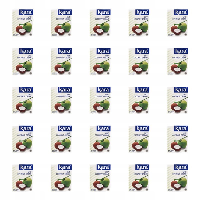 Kara kokosový krém 23-26% Uht 200 ml X25