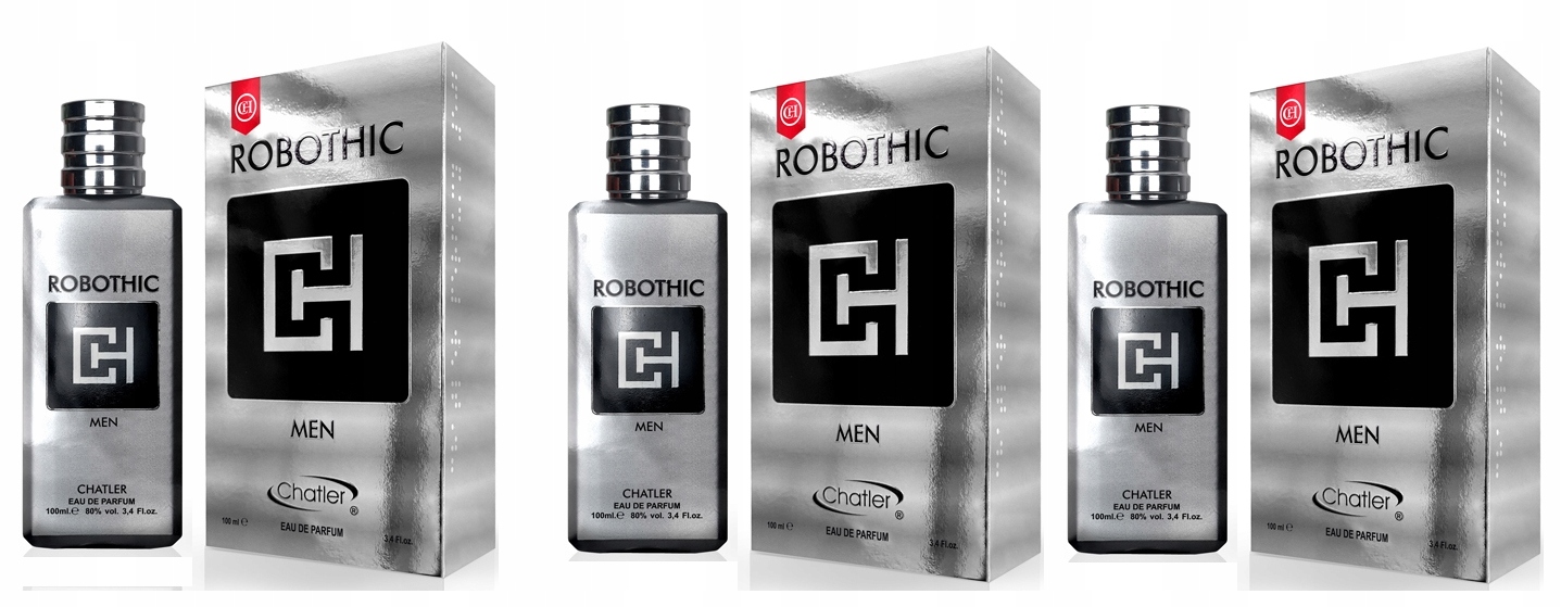 Chatler Robothic Men 3x100ml parfémovaná voda