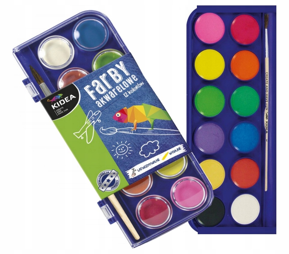 

Kidea Farby Akwarelowe pędzelek