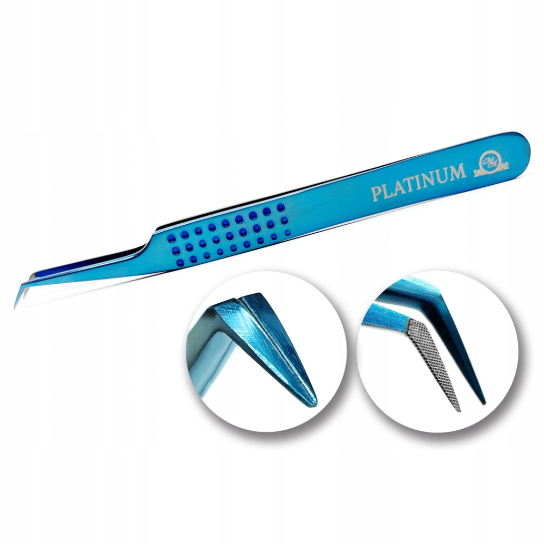 Pinzeta pro prodlužování řas ET45 Platinum Laserové ostření