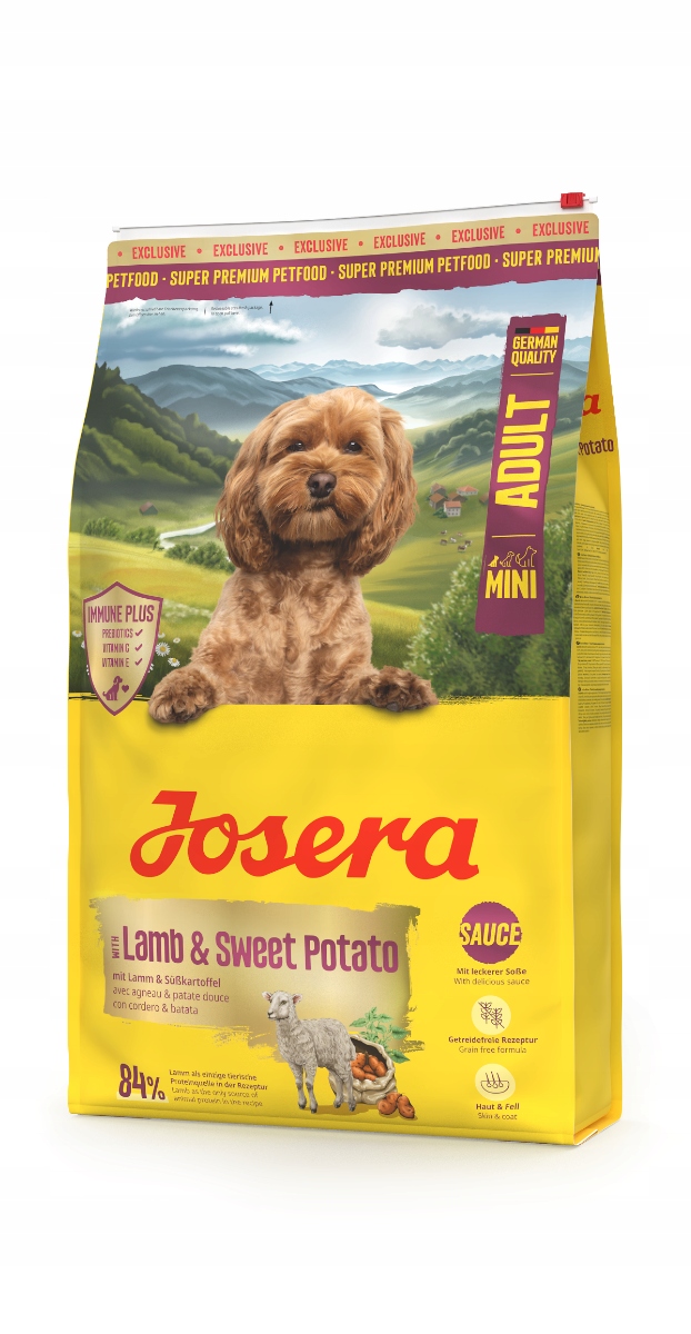 Levně Josera Mini Adult Lamb 3kg Krmivo Pro Malé Psy s Jehněčím Masem, Bez