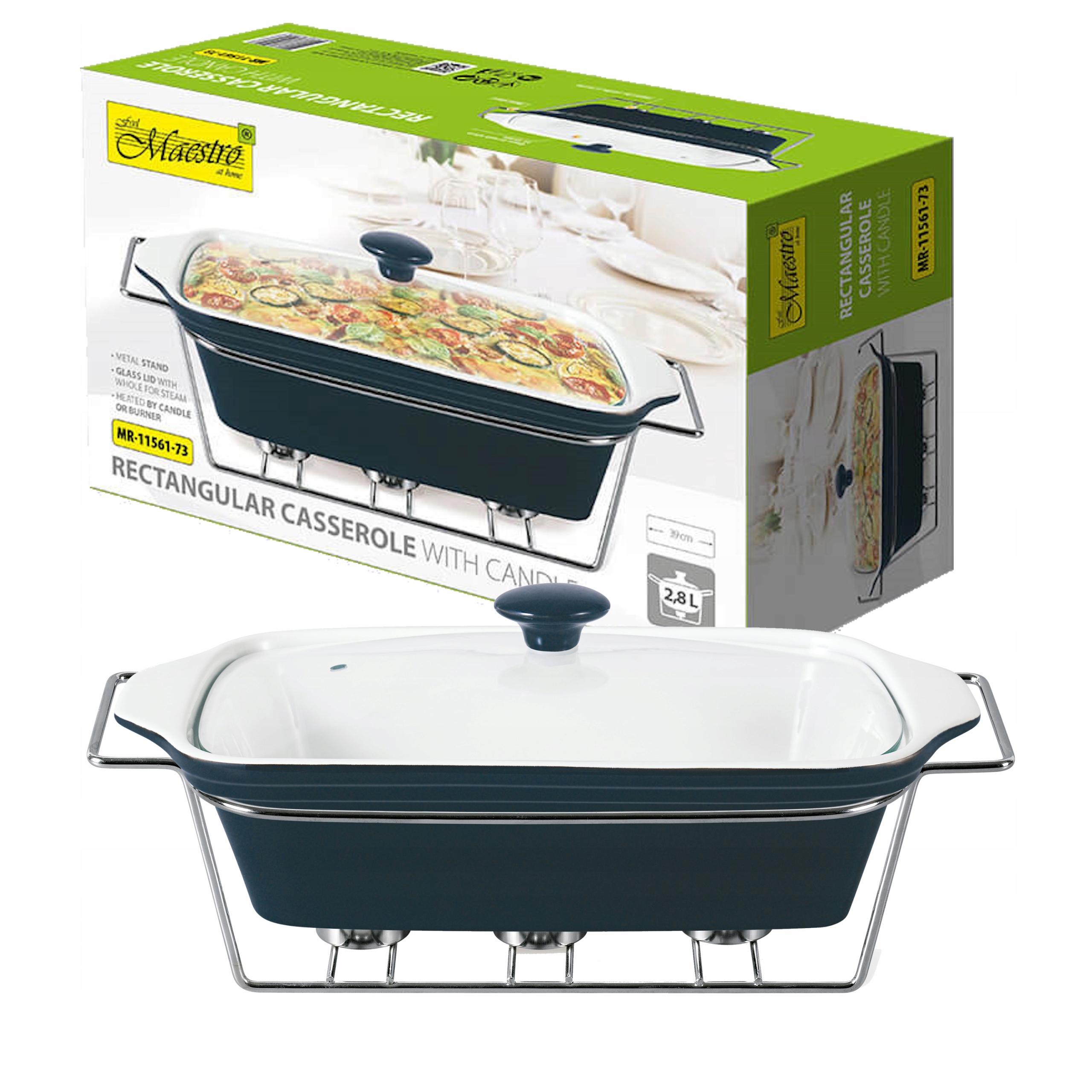 Keramický ohřívač 2,8L 38,75 cm Maestro MR11561-73