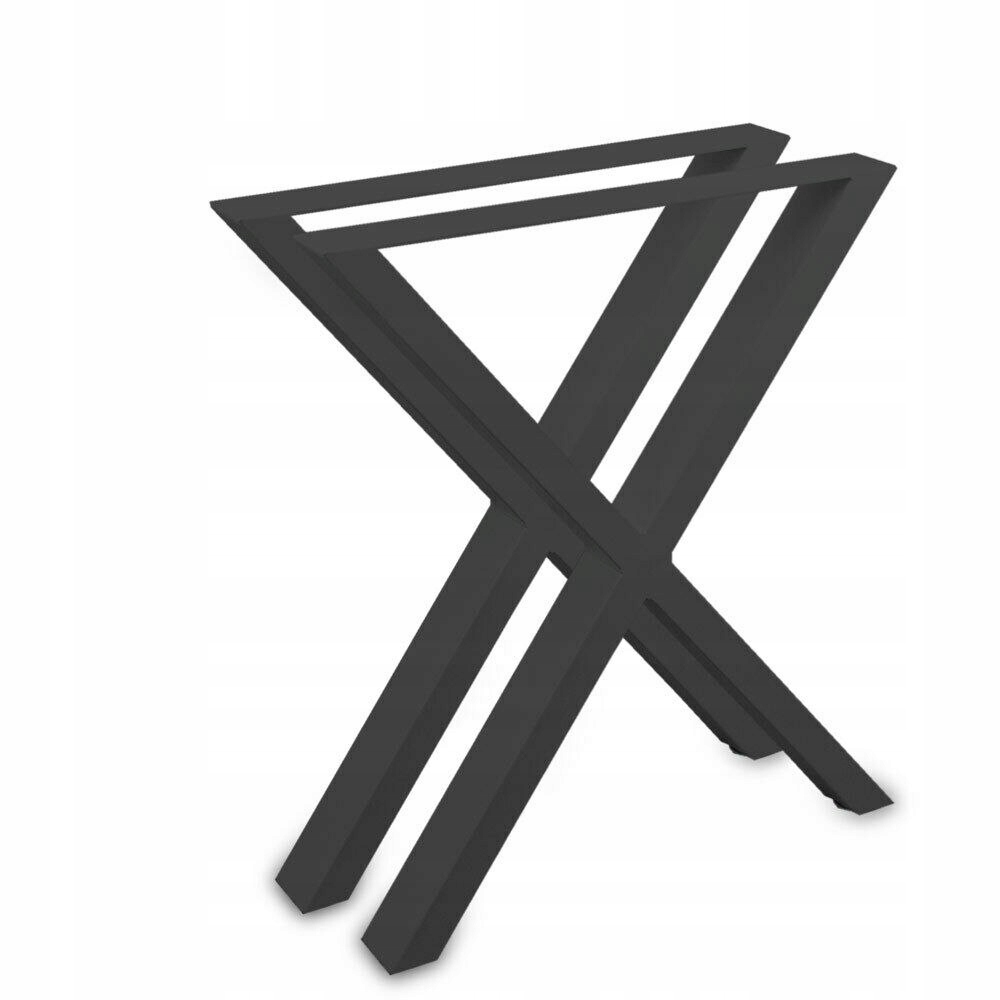 

Loftowe Nogi do Stołu Blatu Metal szerokie 72x60