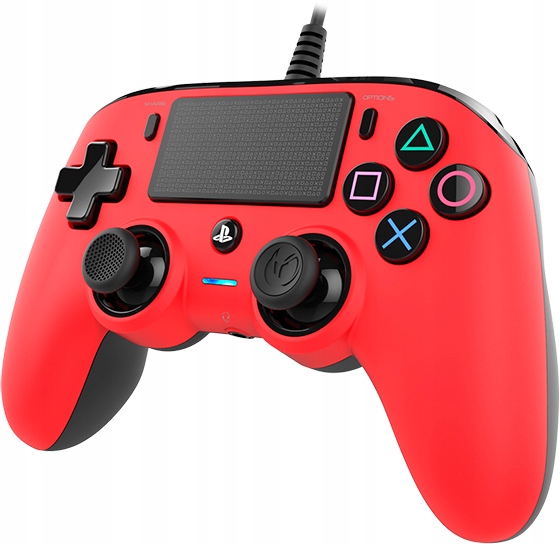 Nacon Compact Controller do PS4 Czerwony
