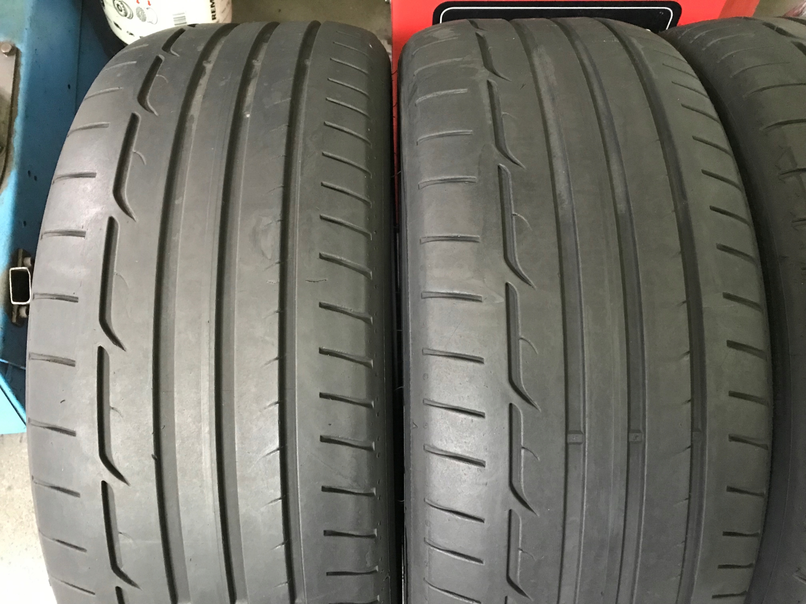 4 tyres summer 225/45R19 Dunlop Sport Maxx RT 6mm