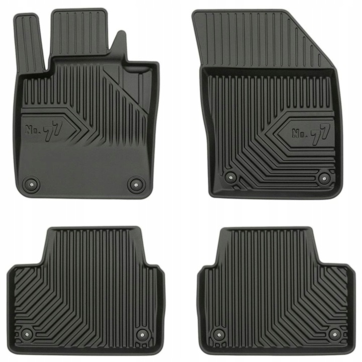 

Volvo S60 3 od 2018- Dywaniki Gumowe Korytka 77