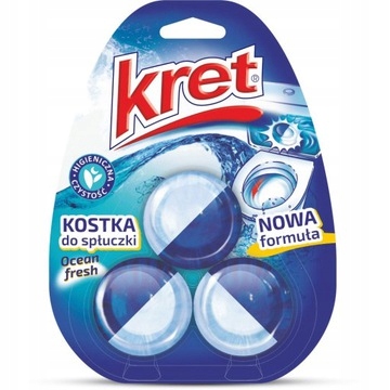 

Kret kostka do spłuczki Ocean Fresh 3 x5 0 g