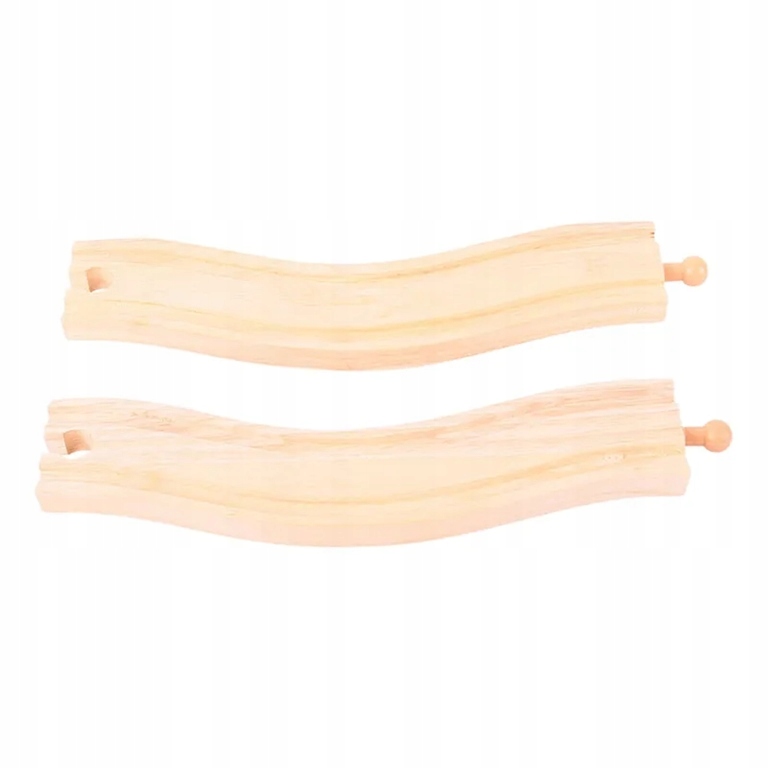 Faliste tory 2 sztuki 21,5 cm kolejka Bigjigs 3+